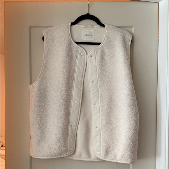 Wilfred Jackets & Blazers - Wilfred free Women's Cream Vest